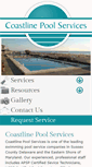 Mobile Screenshot of coastlinepoolservices.com